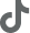 Tiktok icon curved to the left.