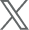 Icon of a magnifying glass with an X symbol inside it representing a canceled or no search action.